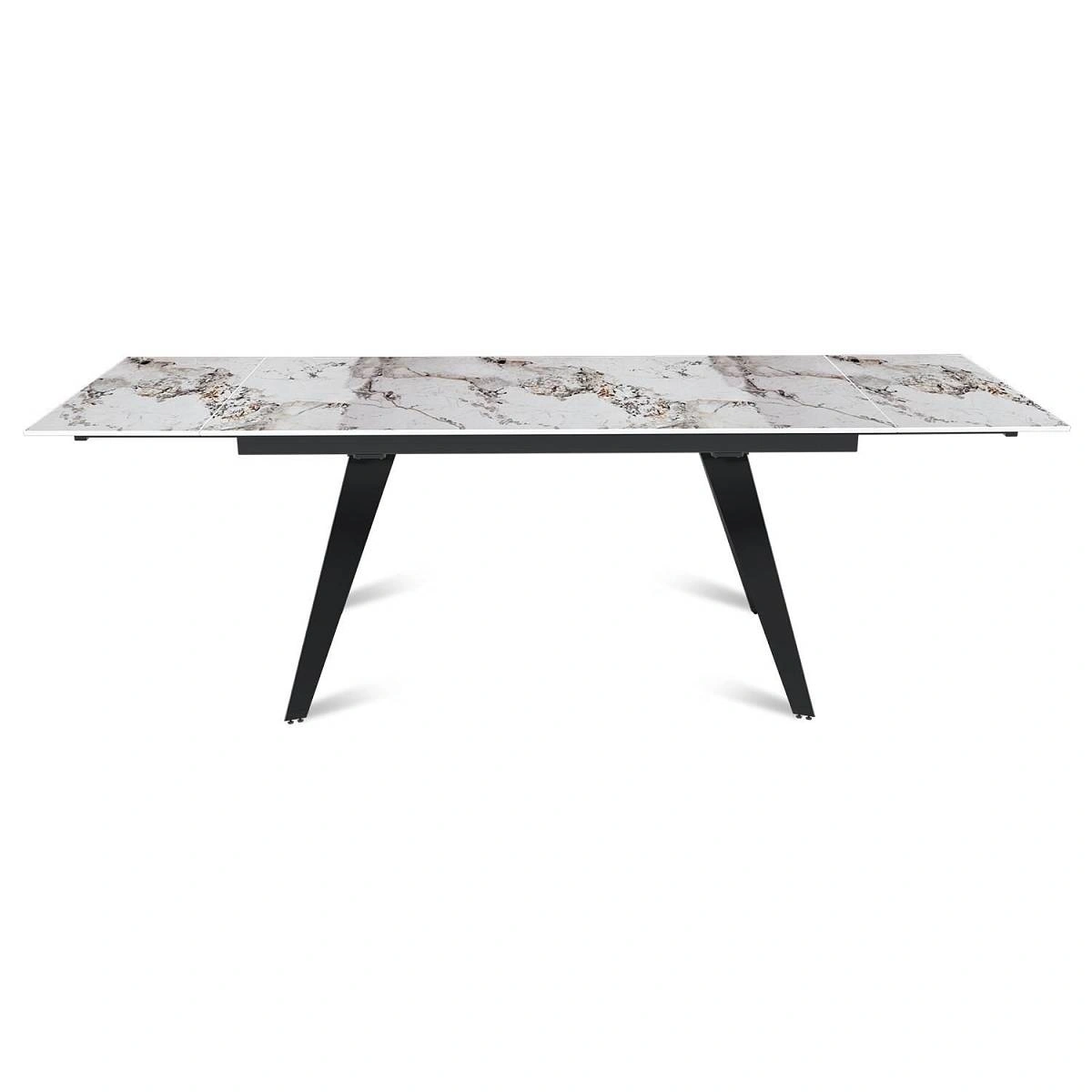 Стол раскладной Rhein (160+40+40), керамика глянцевая Top Pandora изображение Стол раскладной Rhein (160+40+40), керамика глянцевая Top Pandora фото