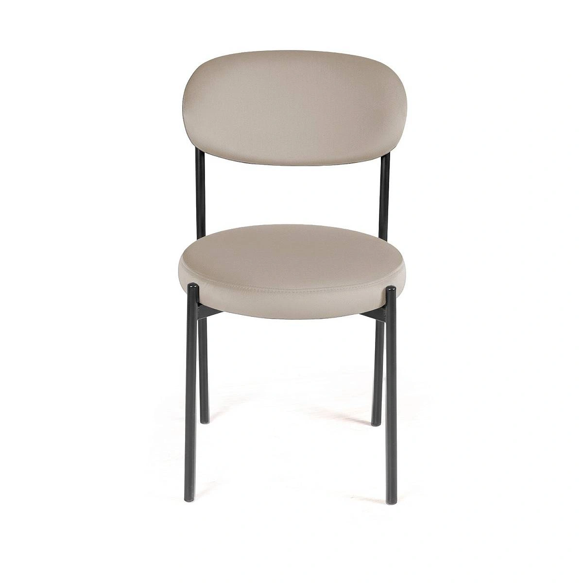 Стул Mason, бархат пепельно-бежевый 25 фото