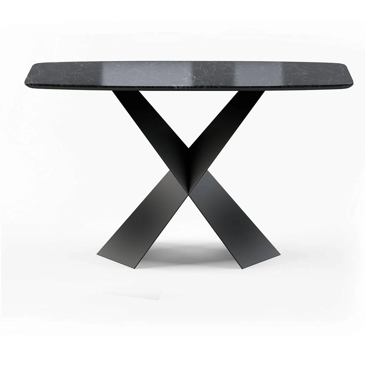 Консоль Tyler 130 керамика глянцевая, черная изображение Консоль Tyler 130 керамика глянцевая, черная фото