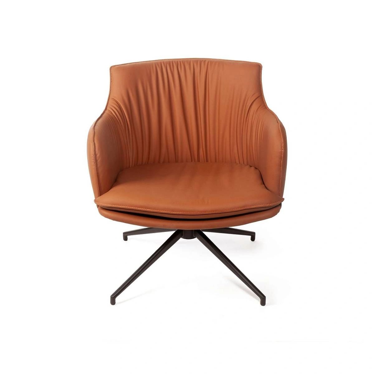 Лаунж кресло Sofia, экокожа терракот изображение Лаунж кресло Sofia, экокожа терракот фото