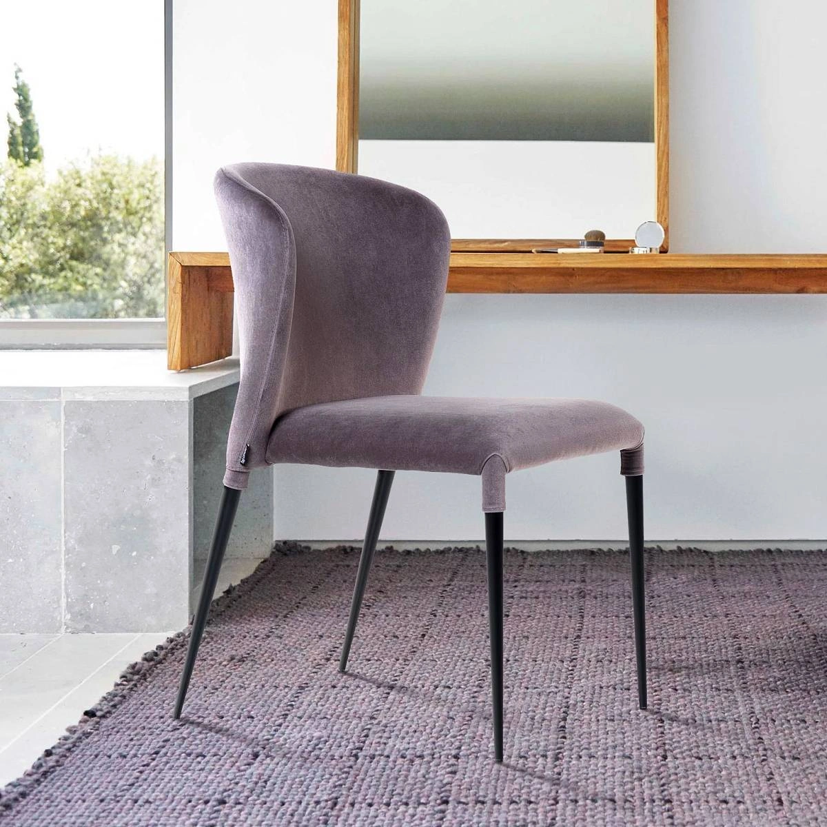 Стул Albert в шортиках, антрацит фото