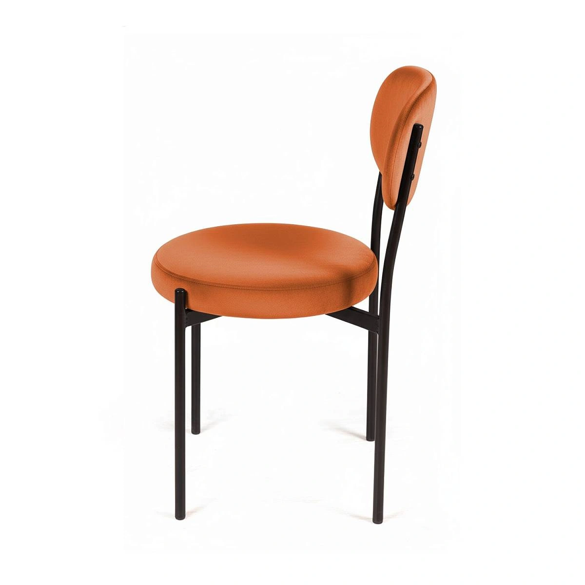 Стул Мейсон, комплект (4шт), велюр Frost fox / опоры черные фото