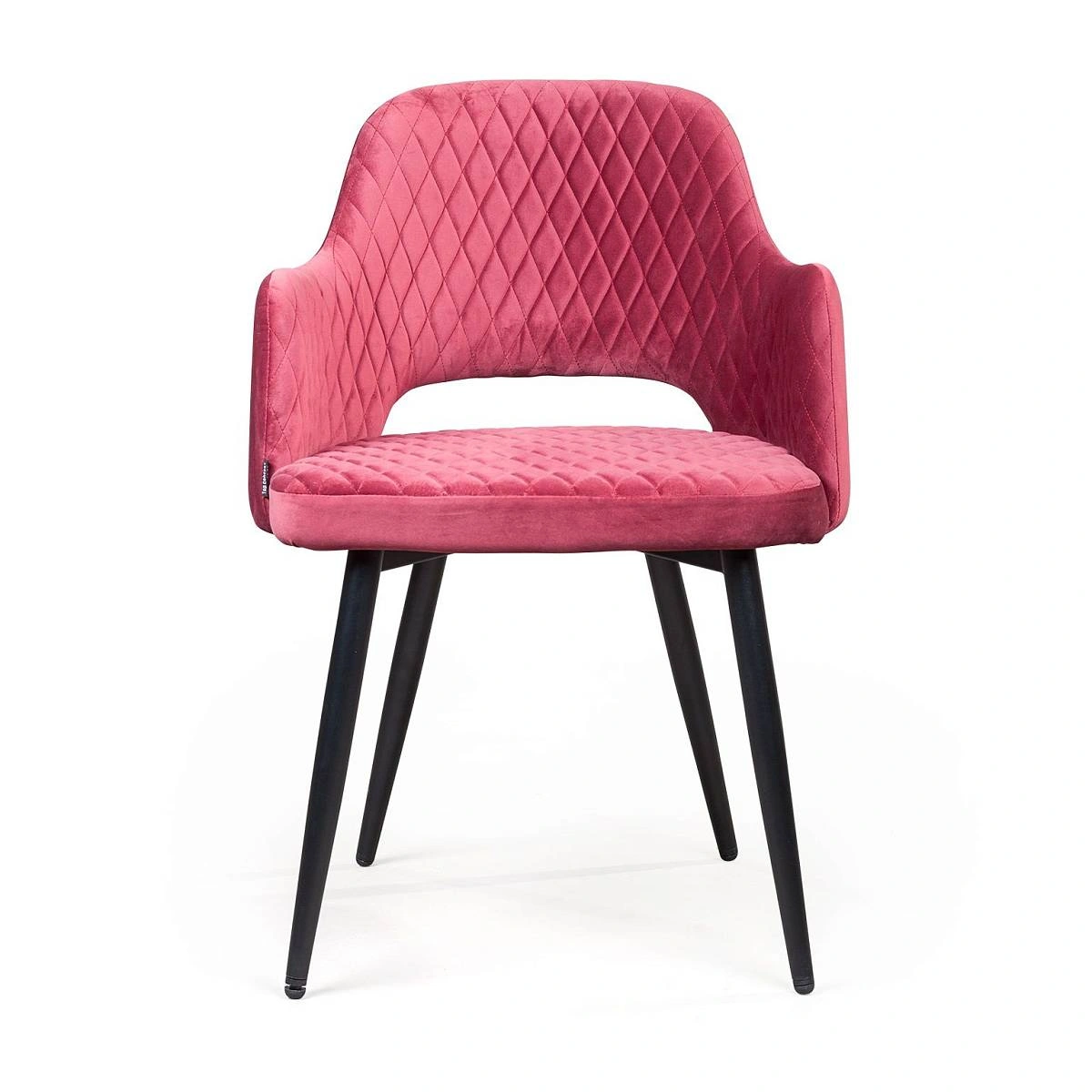 Стул с подлокотниками William, бархат винный изображение Стул с подлокотниками William, бархат винный фото