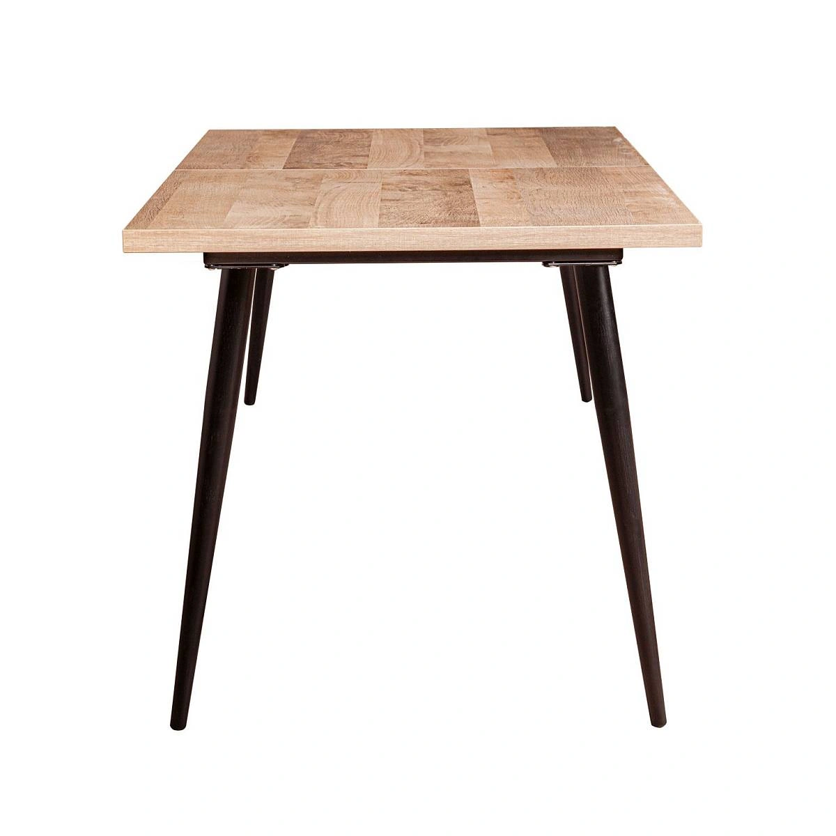 Стол раздвижной Stanley (120+40) дуб эндгрейн + 4 стула Uno изображение Стол раздвижной Stanley (120+40) дуб эндгрейн + 4 стула Uno фото