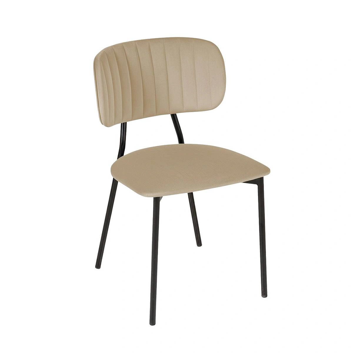 Стул Frost, бархат бежевый 5 фото