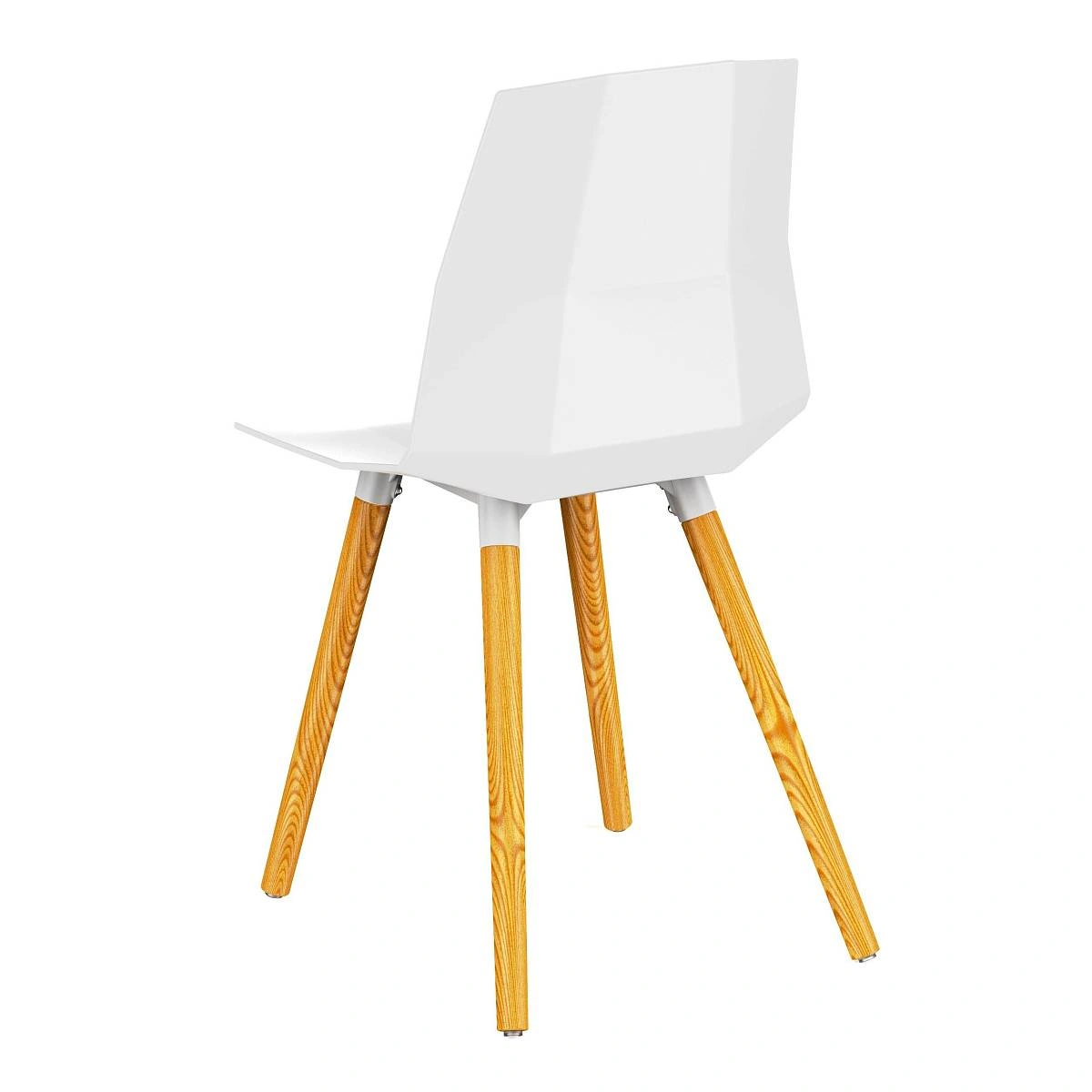 Стул Blex, (комплект 2 шт), пластик светло-серый / опоры дерево изображение Стул Blex, (комплект 2 шт), пластик светло-серый / опоры дерево фото