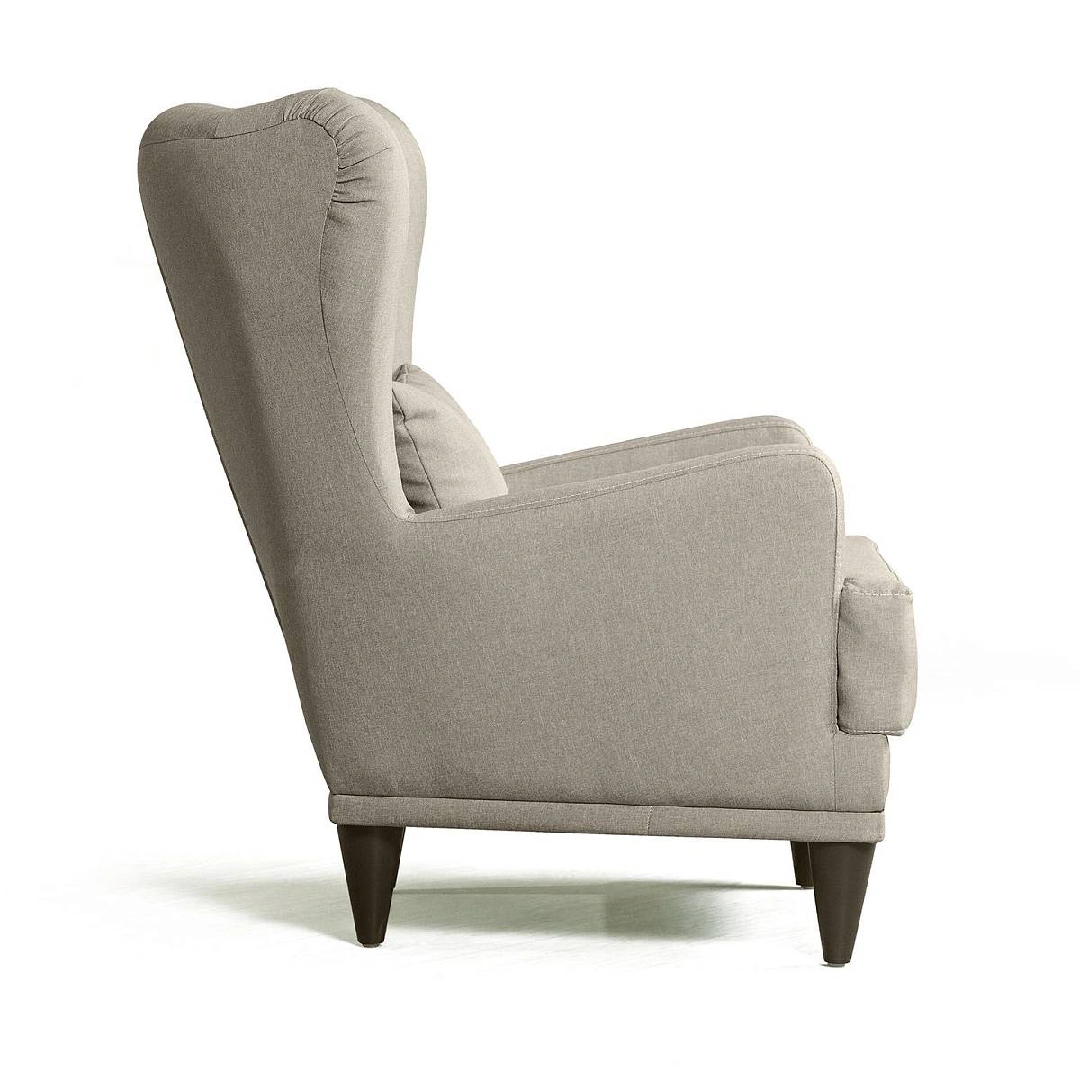 Кресло Juliet рогожка бежевый фото