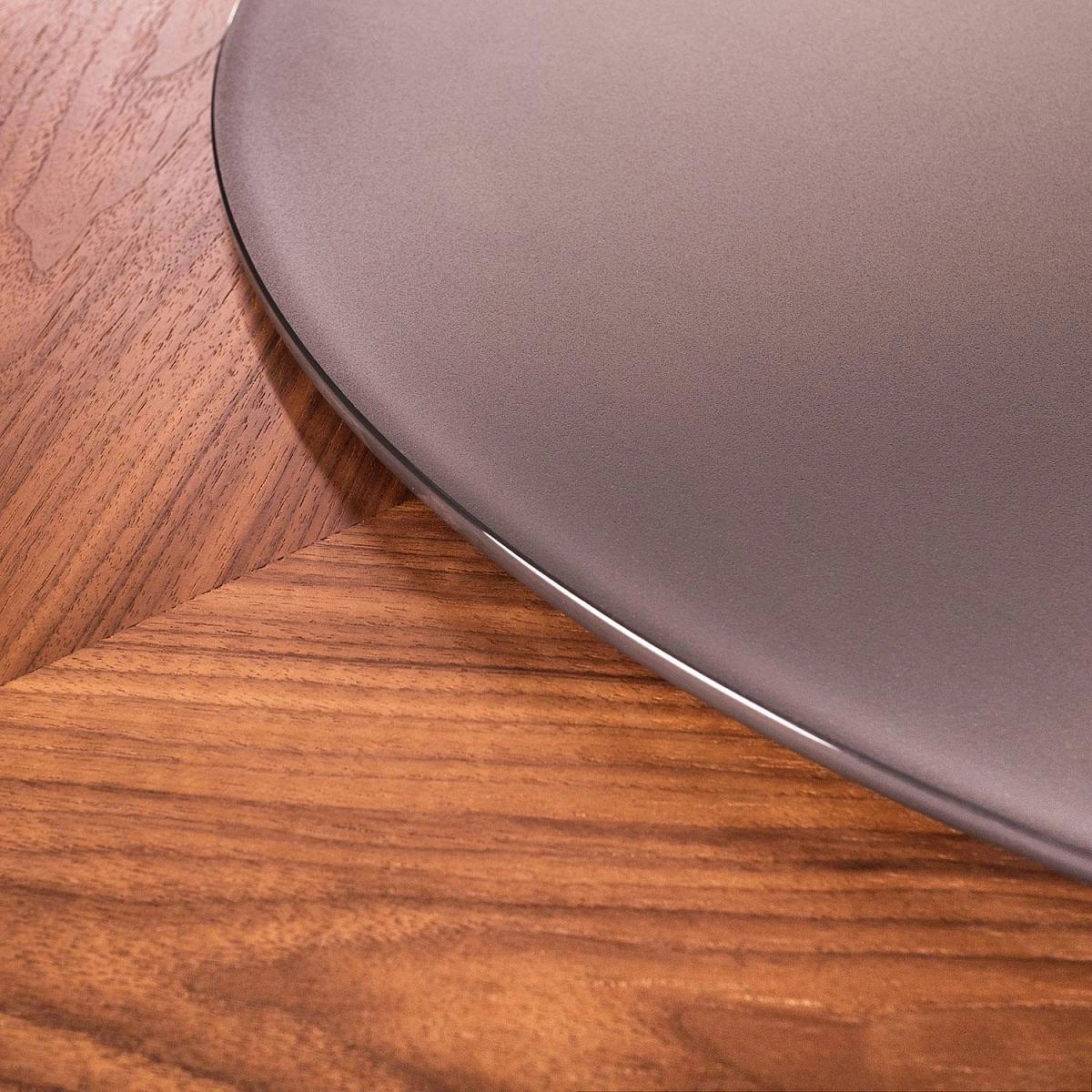 Стол круглый обеденный Wilson (136) орех, вращающийся центр фото