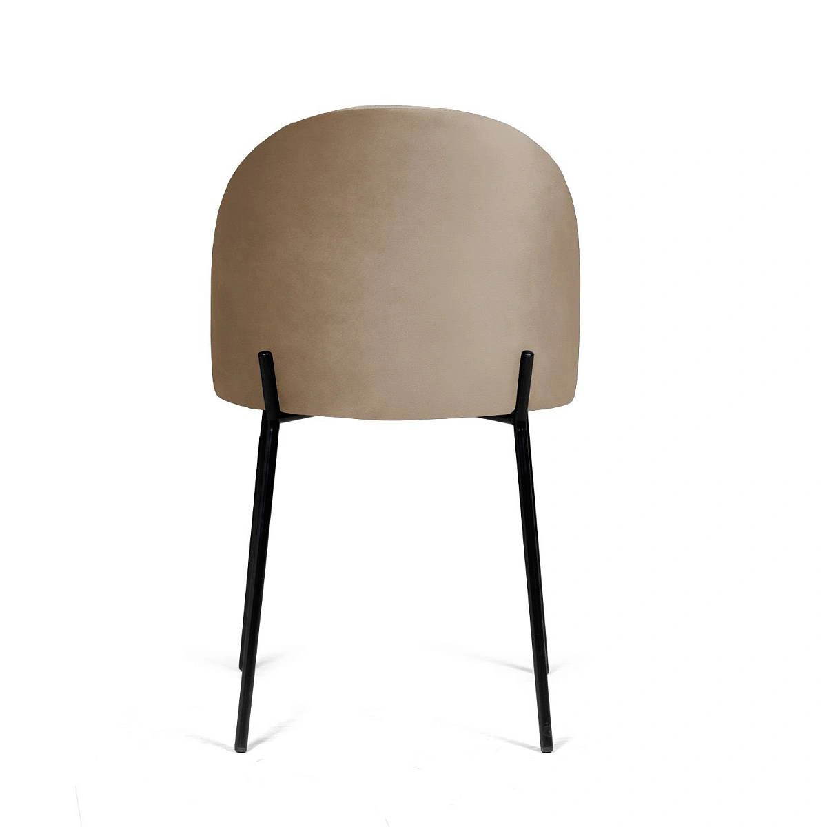 Стул Nord, комплект (4 шт), бархат бежевый 05 / опора черная фото