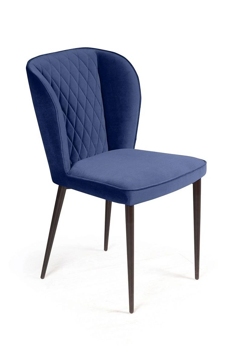 Стул Next, бархат синий 29 изображение Стул Next, бархат синий 29 фото