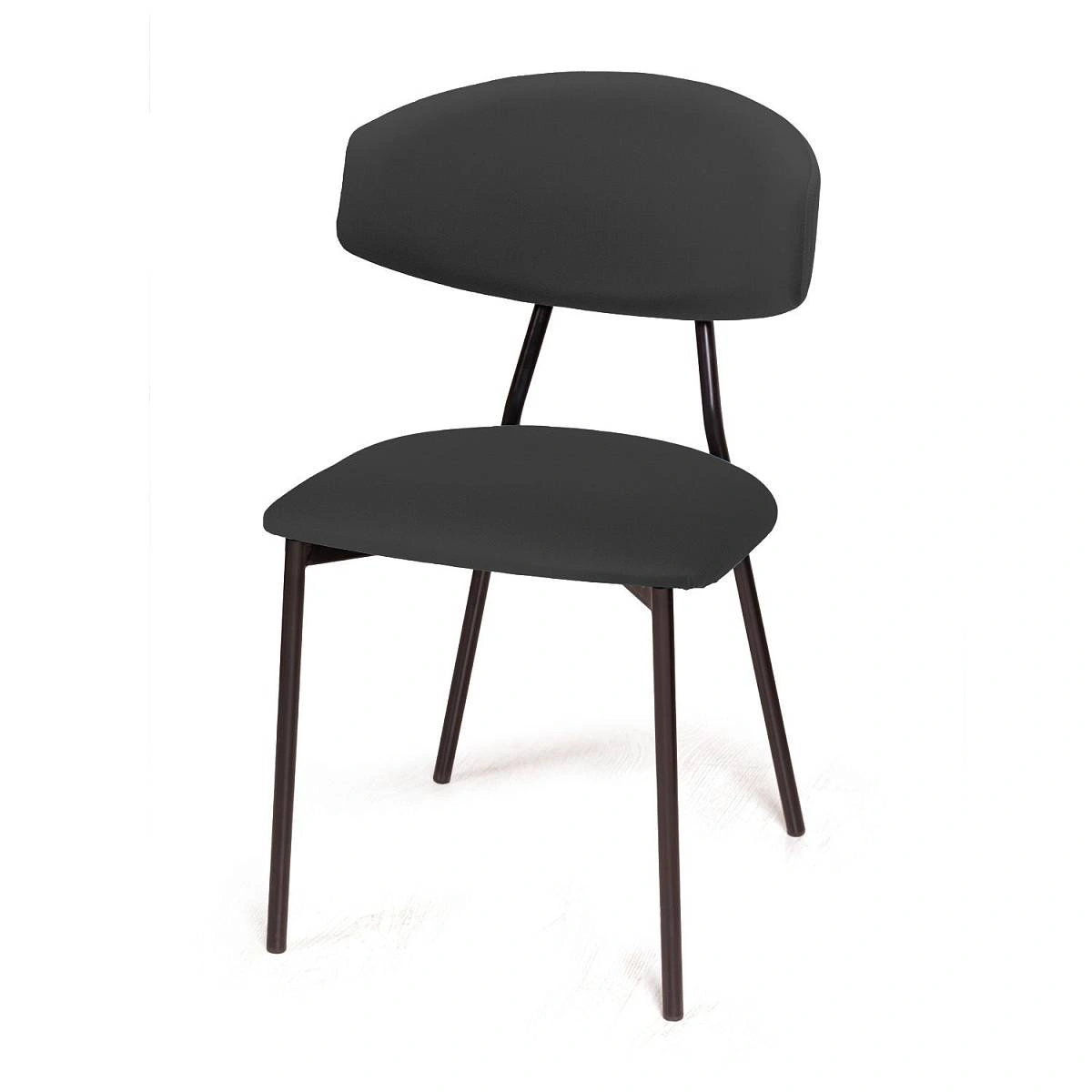 Стул Brad, бархат антрацит 14 фото