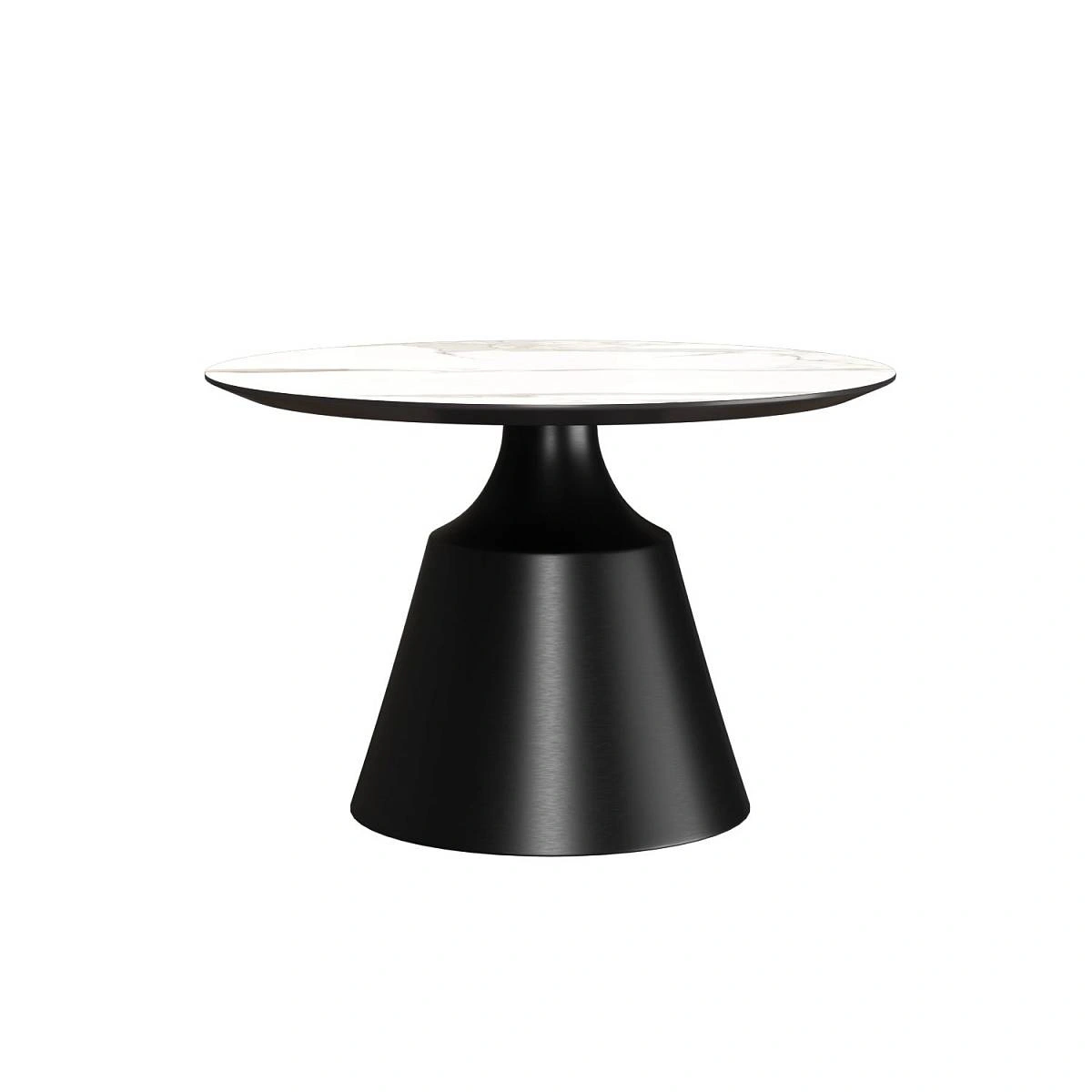 Журнальный стол Lucas 60, керамика матовая, белая изображение Журнальный стол Lucas 60, керамика матовая, белая фото