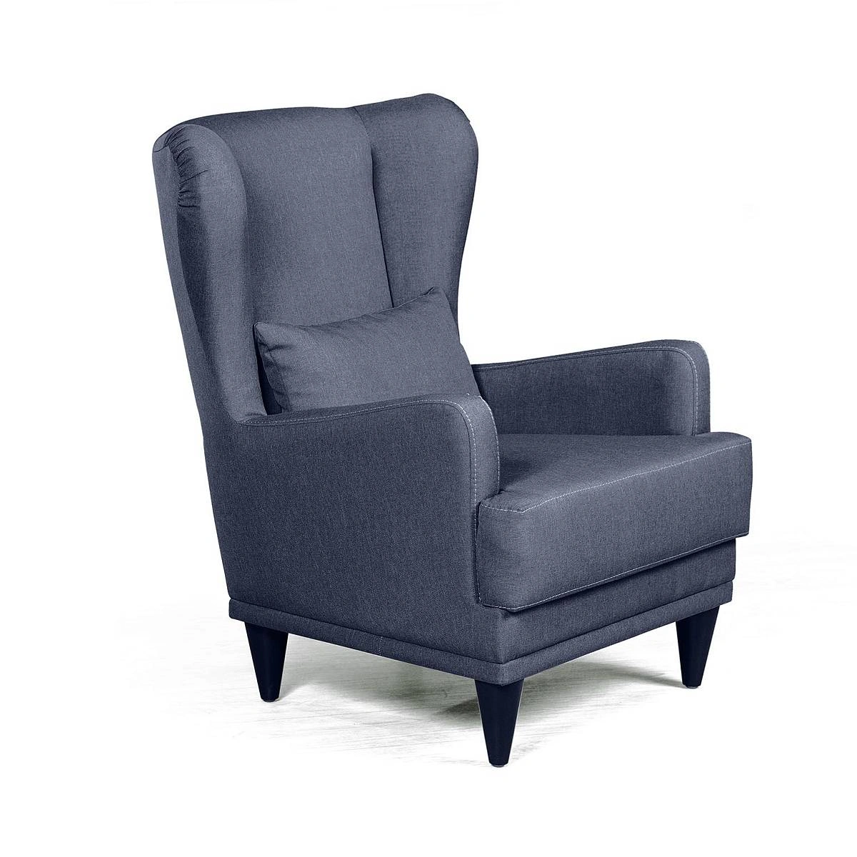 Кресло Juliet рогожка синий изображение Кресло Juliet рогожка синий фото