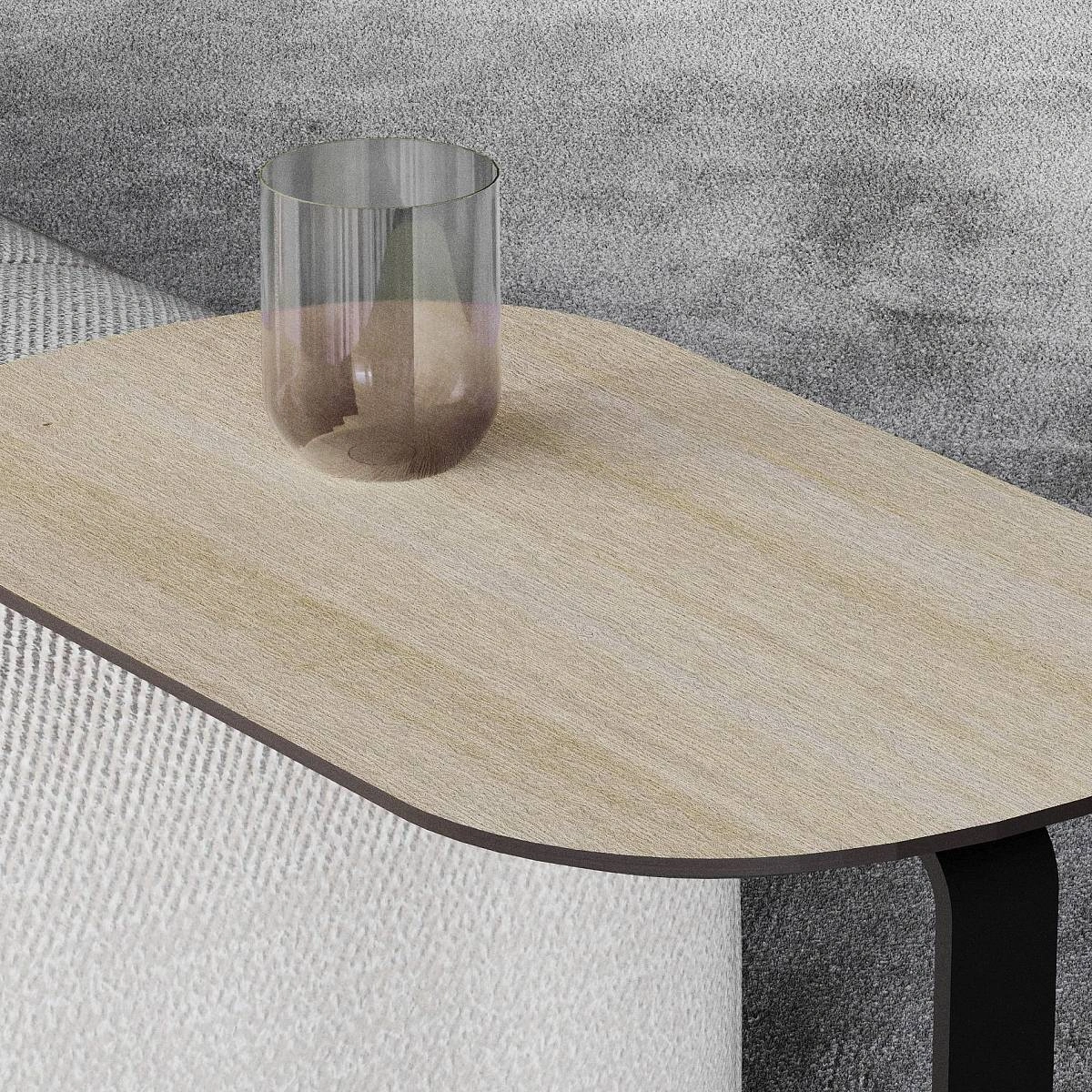 Журнальный столик приставной Side пластик эвкалипт изображение Журнальный столик приставной Side пластик эвкалипт фото