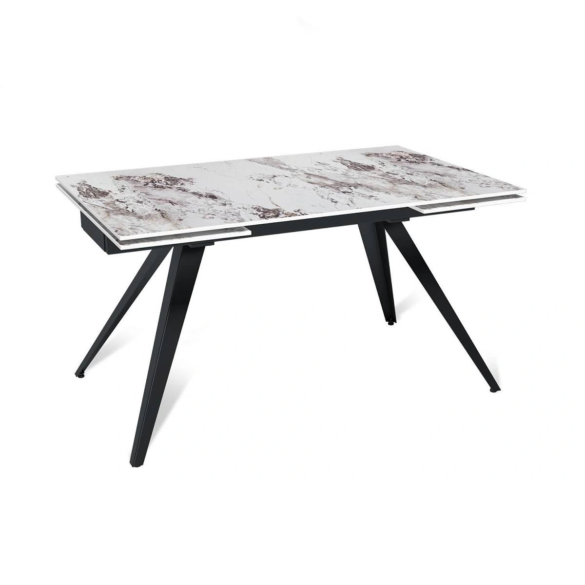 Стол раскладной Asti (140+40+40), керамика глянцевая Patagoniya фото