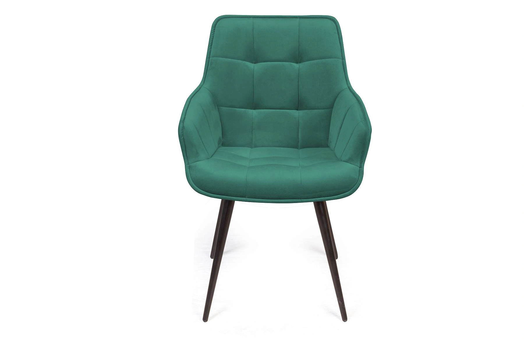 Стул Capri поворотный 90 градусов, функция возврата, антишум бархат зеленый 19/ опора конус изображение Стул Capri поворотный 90 градусов, функция возврата, антишум бархат зеленый 19/ опора конус фото