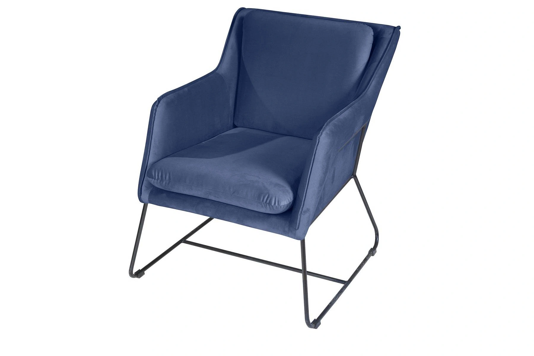 Кресло Alex, бархат синий 29 изображение Кресло Alex, бархат синий 29 фото