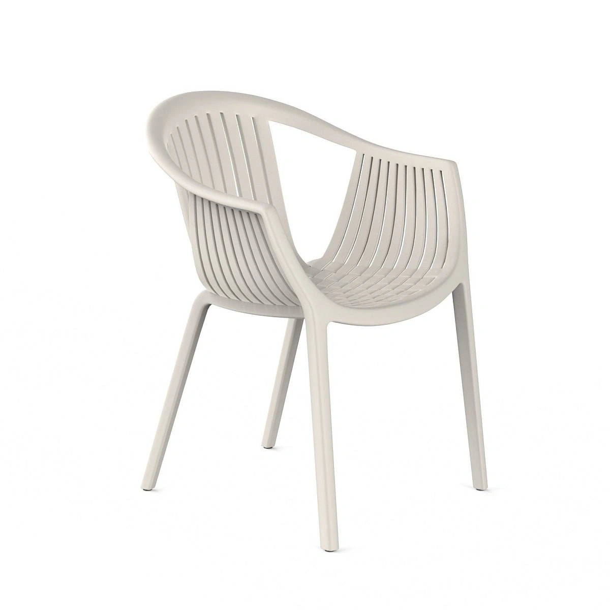 Стул с подлокотниками EPOS, (комплект 4 шт), пластик светло-бежевый изображение Стул с подлокотниками EPOS, (комплект 4 шт), пластик светло-бежевый фото