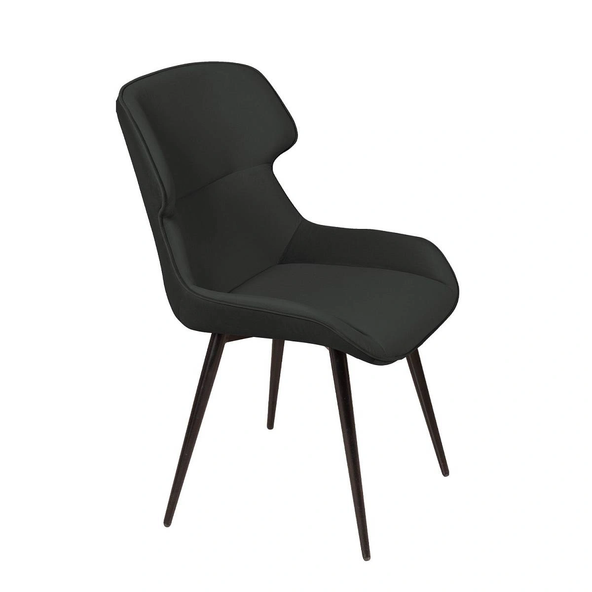 Стул Henry, бархат антрацит 14 фото