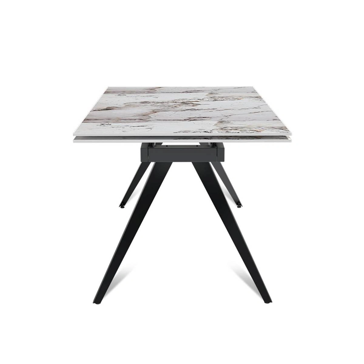 Стол раскладной Asti (160+40+40), керамика глянцевая Top Pandora изображение Стол раскладной Asti (160+40+40), керамика глянцевая Top Pandora фото