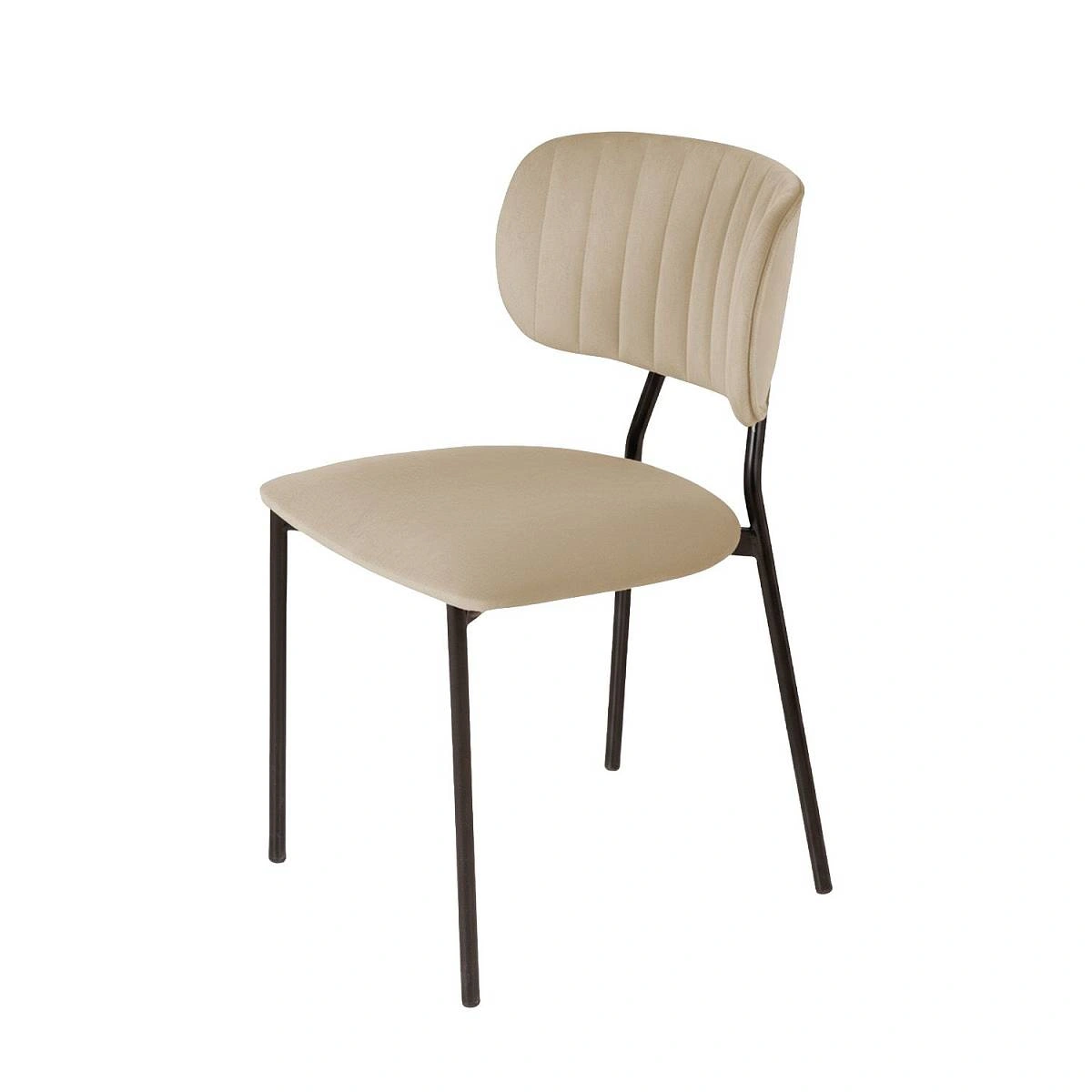 Стул Frost, бархат бежевый 5 фото