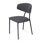 Стул Brad, бархат серый 27