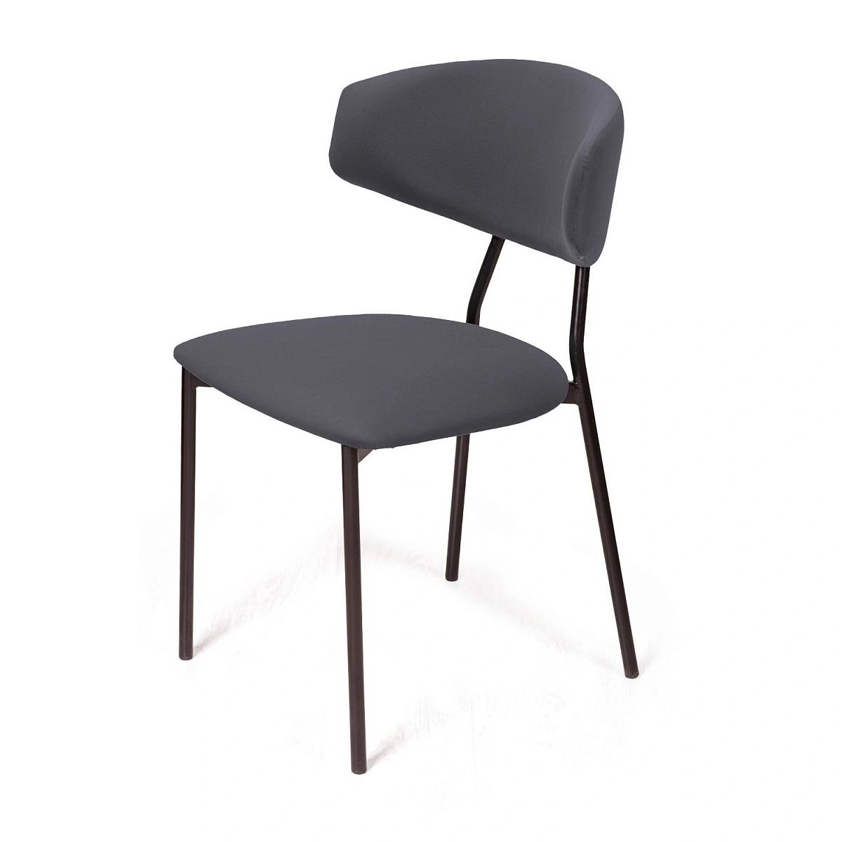 Стул Brad, бархат серый 27 фото