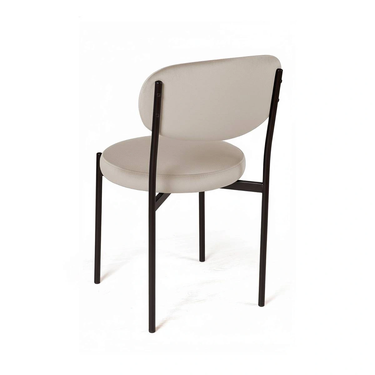 Стул Mason, бархат пепельно-бежевый 25 фото