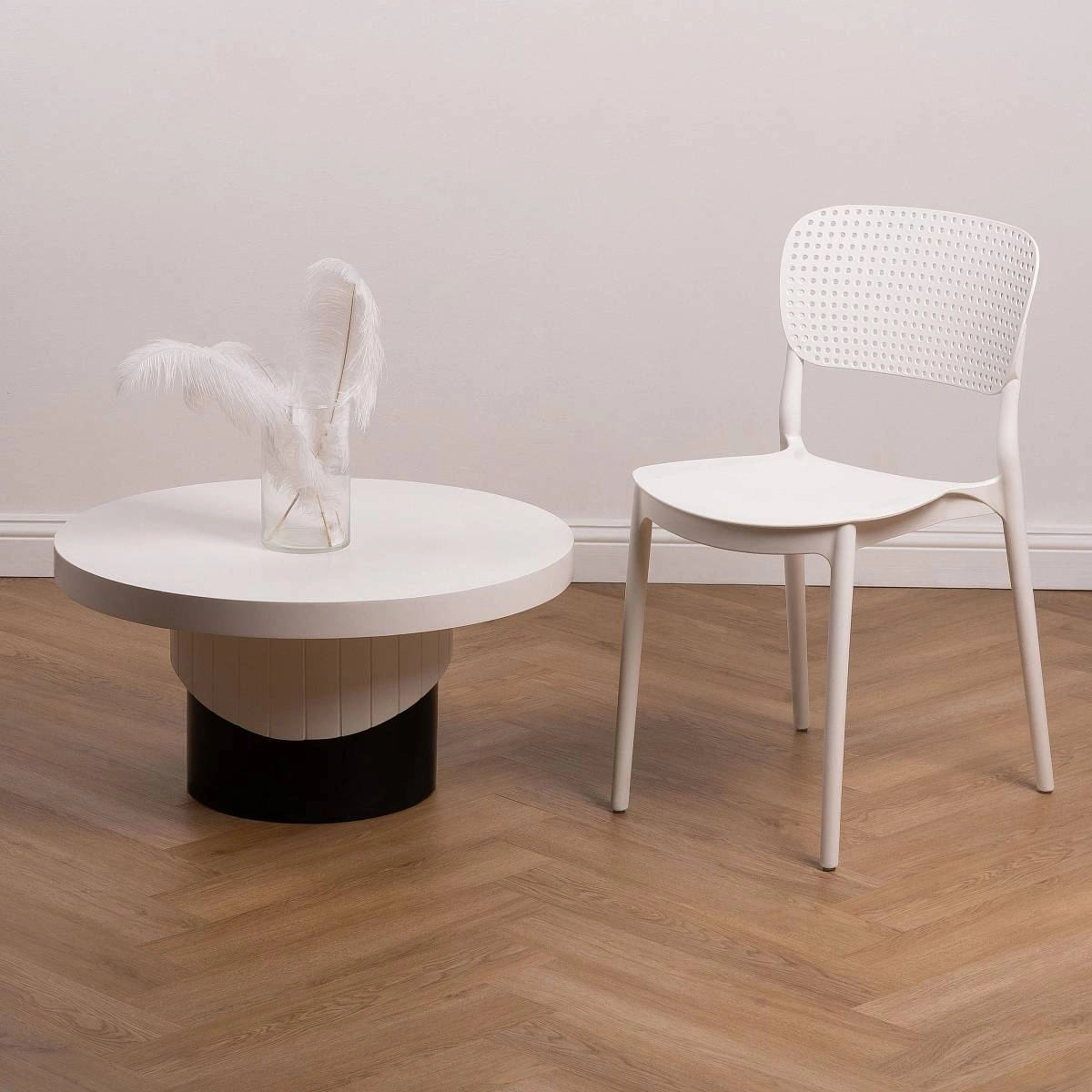 Стул Rene (RUS), (комплект 2 шт), пластик белый изображение Стул Rene (RUS), (комплект 2 шт), пластик белый фото