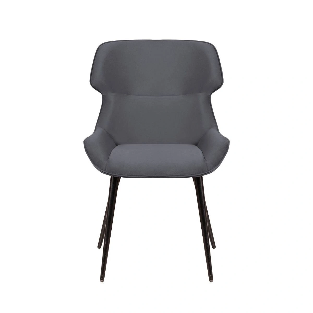 Стул Henry, бархат серый 27 фото