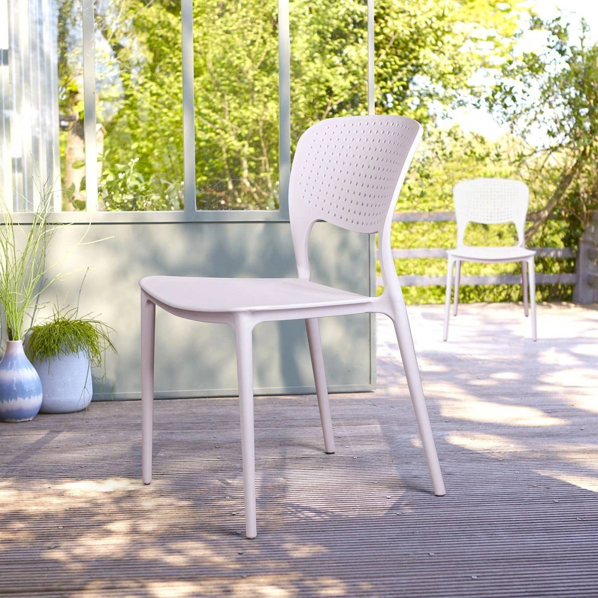 Стул Rene, первичный пластик белый изображение Стул Rene, первичный пластик белый фото