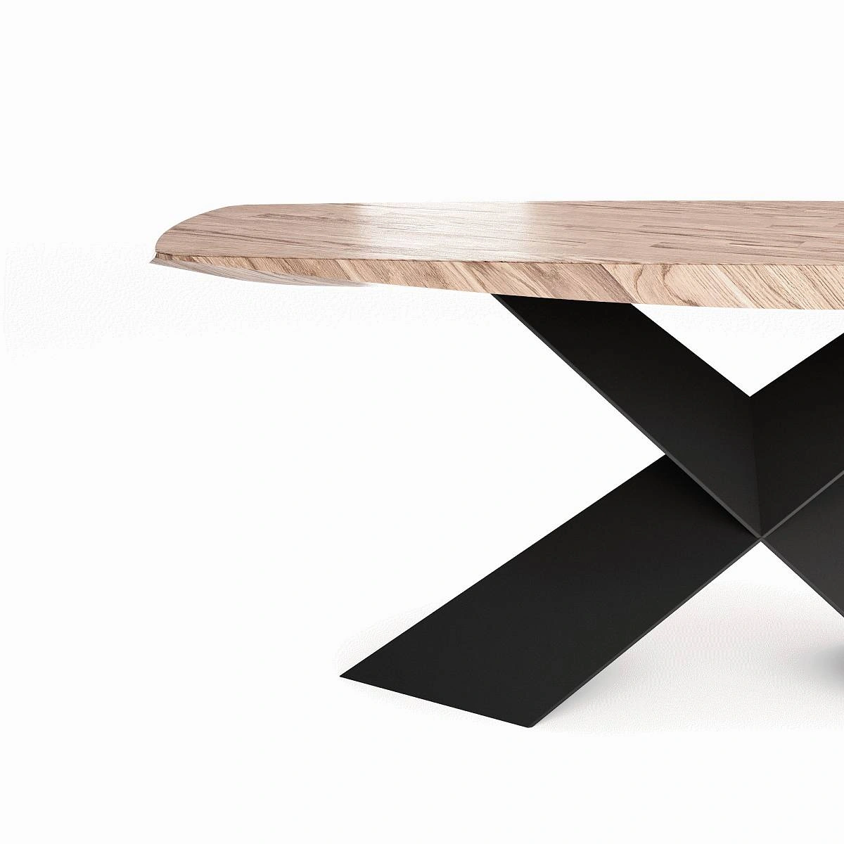 Стол овальный Tyler 180, шпон светлый изображение Стол овальный Tyler 180, шпон светлый фото