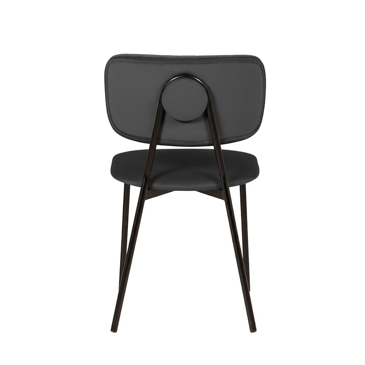 Стул Frost, бархат антрацит 14 фото