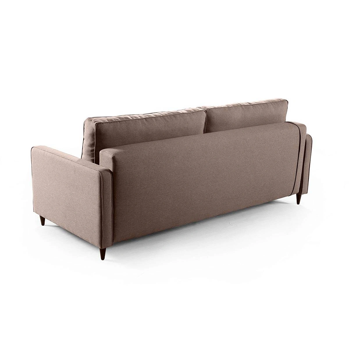 Oslo диван-кровать прямой рогожка серый изображение Oslo диван-кровать прямой рогожка серый фото