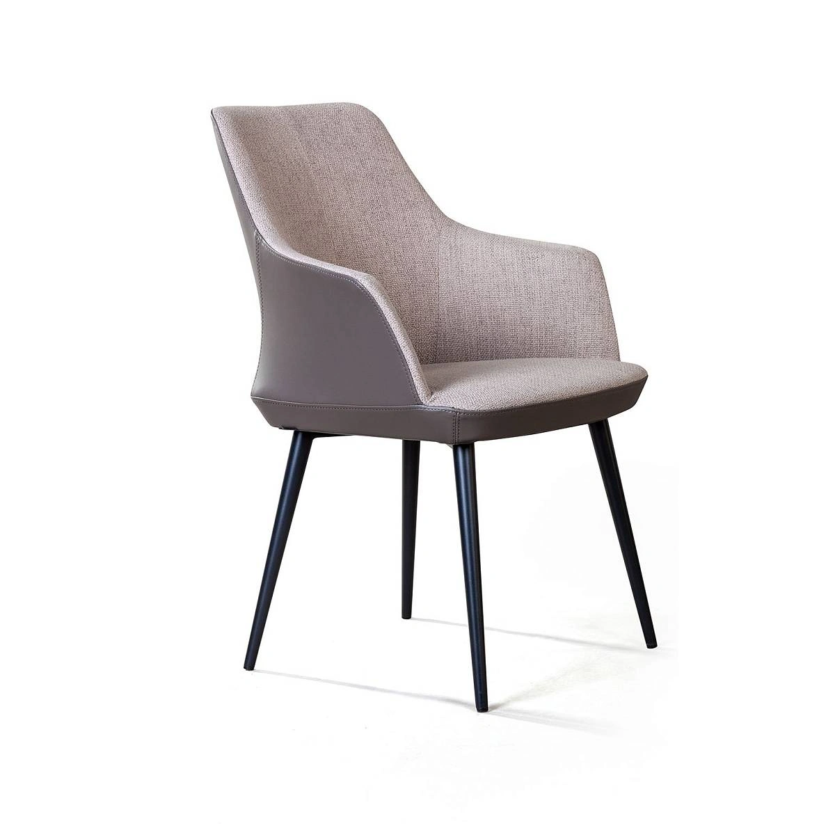 Стул с подлокотниками Frank, рогожка комби бежевый изображение Стул с подлокотниками Frank, рогожка комби бежевый фото