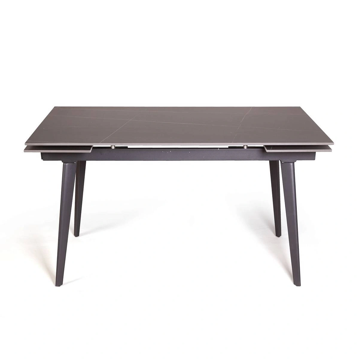Стол раскладной Buren (140+30+30) керамика черный изображение Стол раскладной Buren (140+30+30) керамика черный фото