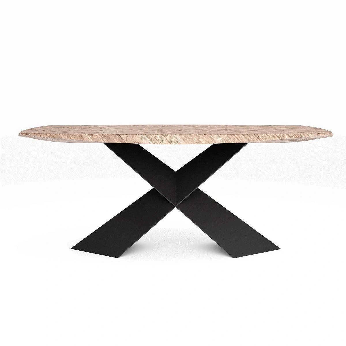 Стол овальный Tyler 180, шпон светлый изображение Стол овальный Tyler 180, шпон светлый фото