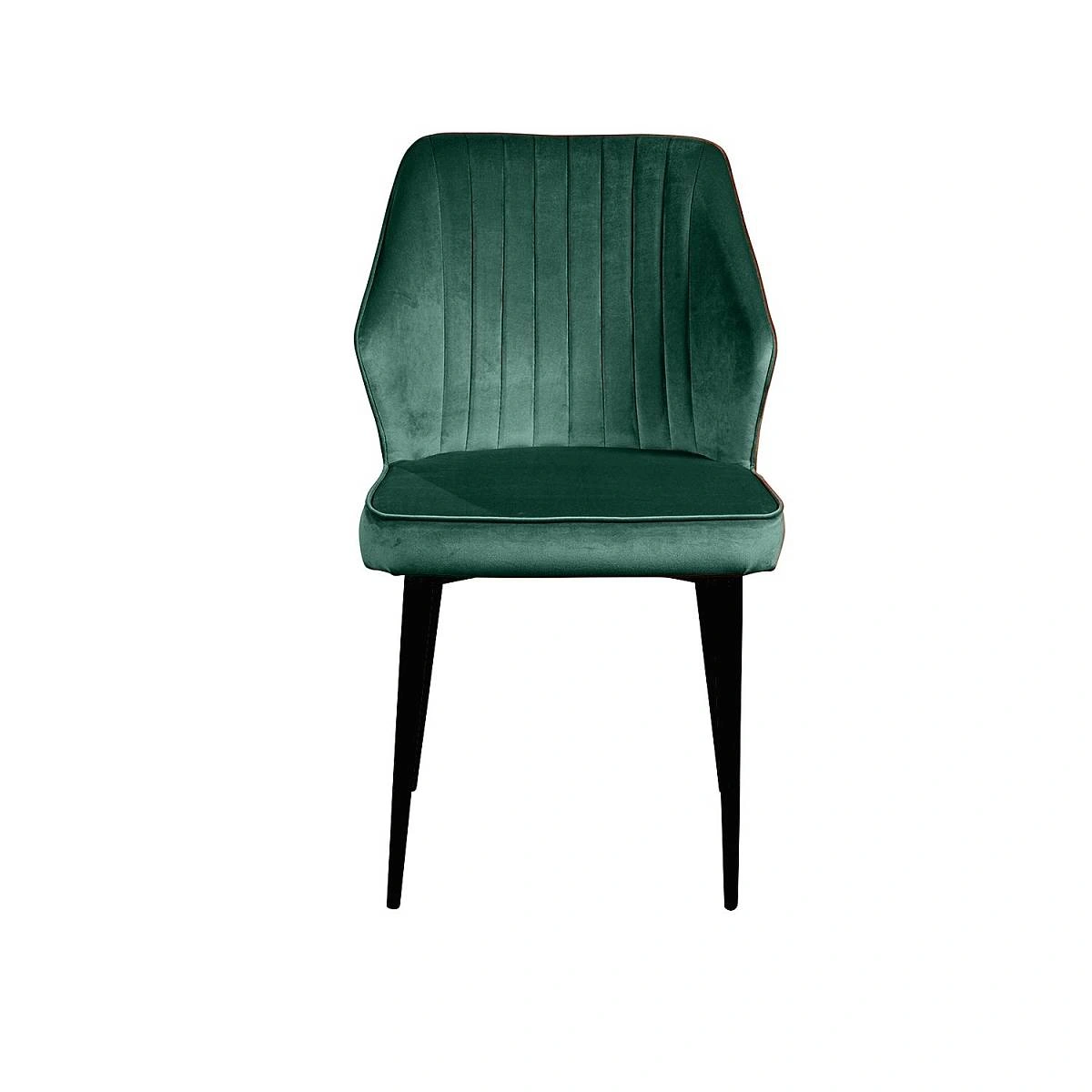 Стул Berg, комплект (4шт), бархат зелёный 19 изображение Стул Berg, комплект (4шт), бархат зелёный 19 фото