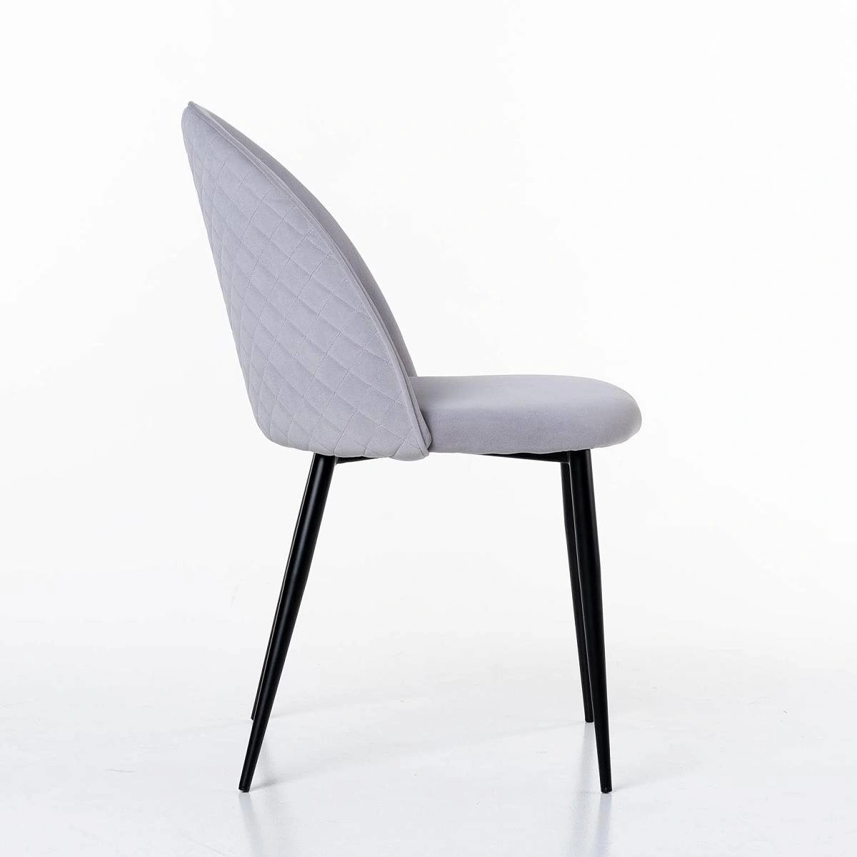 Стул Marcus, бархат серый изображение Стул Marcus, бархат серый фото