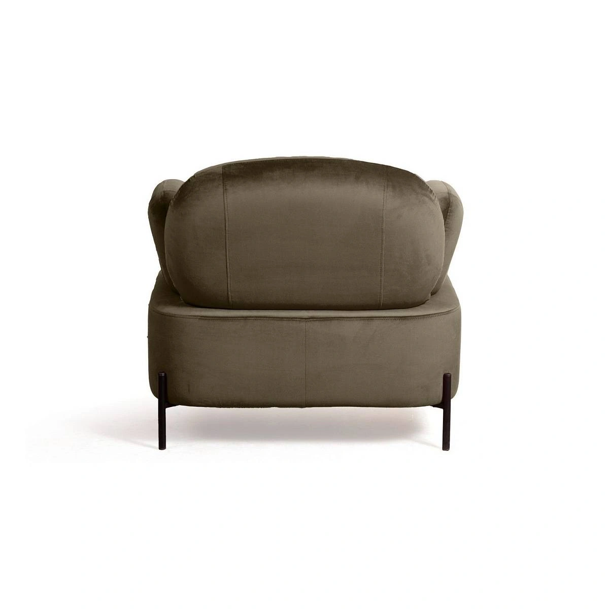 Кресло Dandy, бархат matte 65 коричневый фото