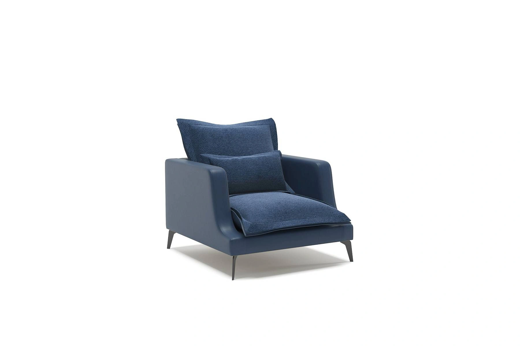 Rey кресло замша синий изображение Rey кресло замша синий фото