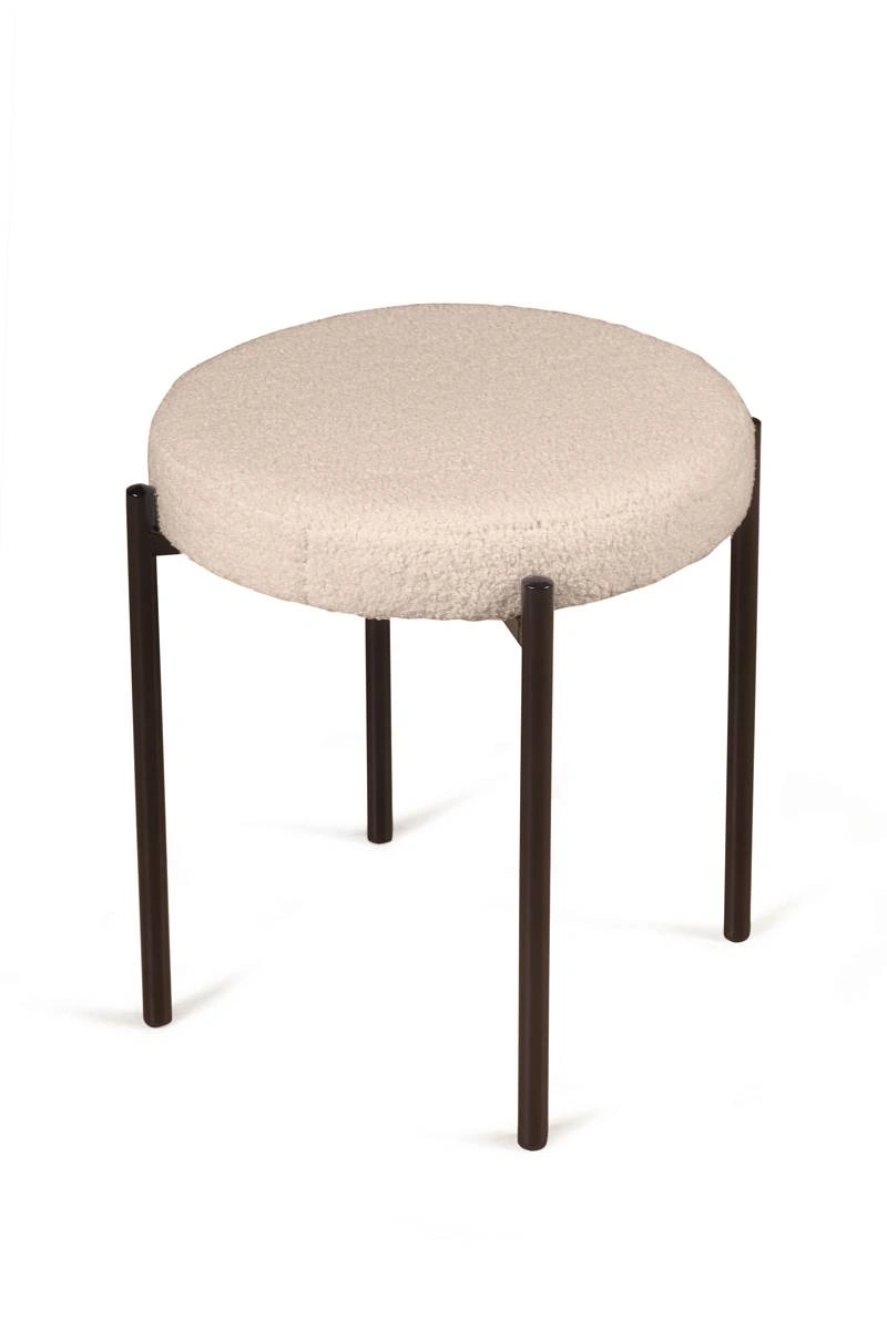 Табурет мягкий Mason, искусственный мех Winnie 04 изображение Табурет мягкий Mason, искусственный мех Winnie 04 фото