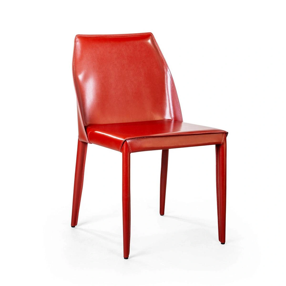 Стул Martin, кожа ретро красный изображение Стул Martin, кожа ретро красный фото