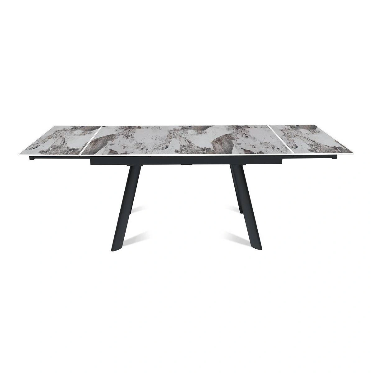 Стол раскладной Stone (140+40+40), керамика глянцевая Pandora изображение Стол раскладной Stone (140+40+40), керамика глянцевая Pandora фото
