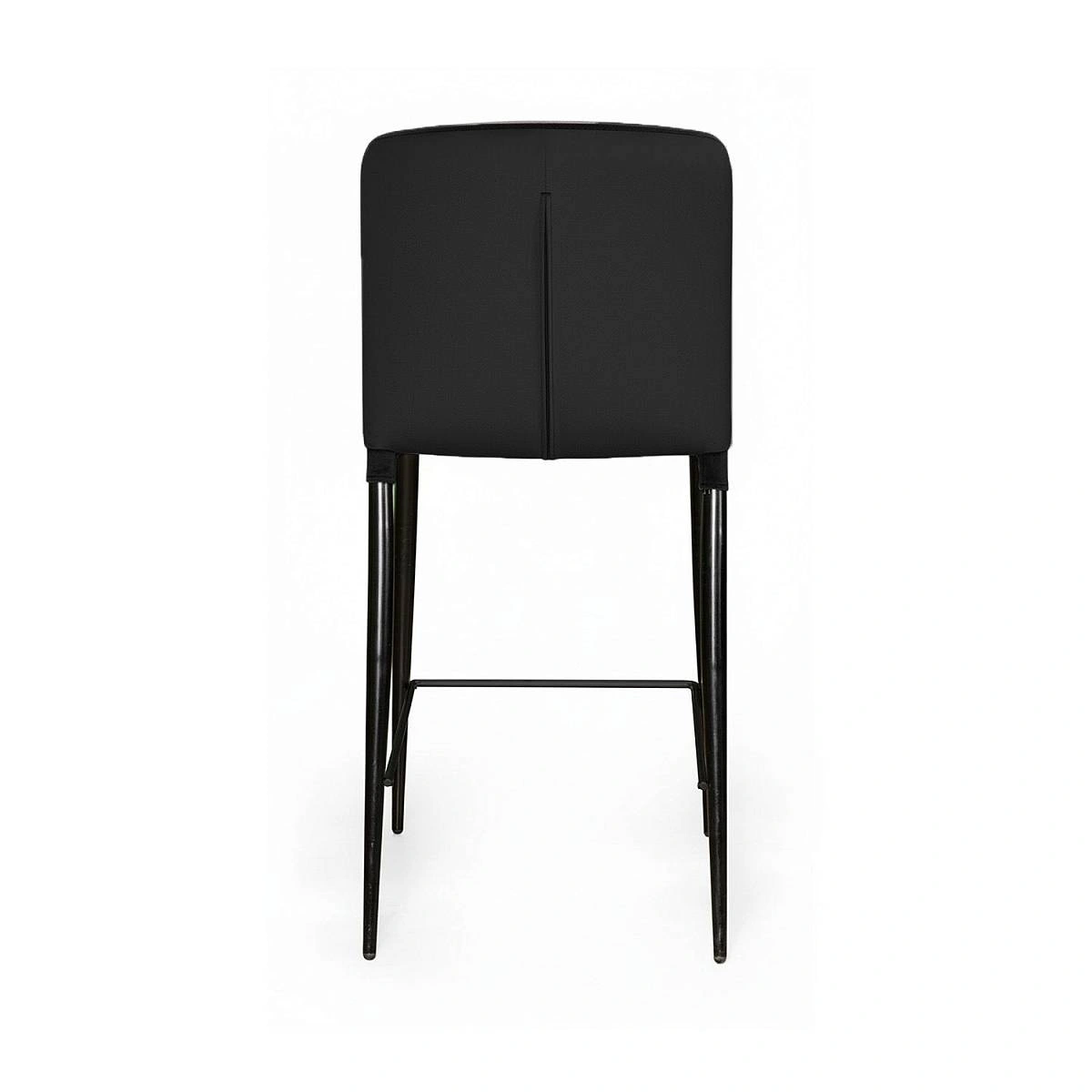 Стул полубарный Albert, бархат антрацит 14/опора конус фото