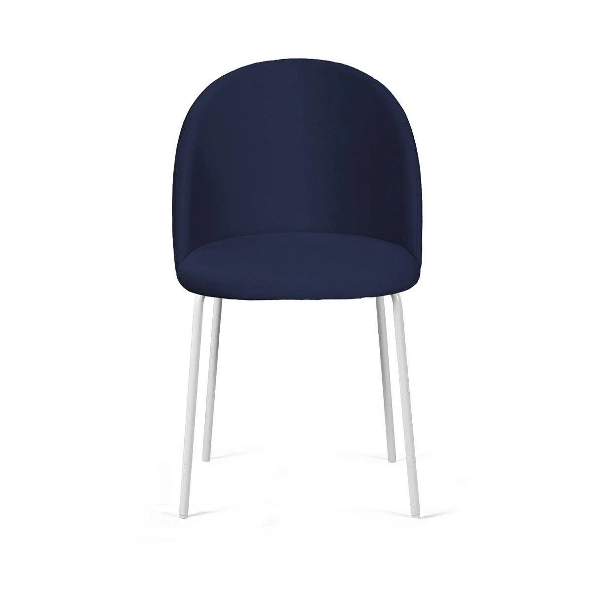 Стул Nord, комплект (2 шт), бархат 81 / опора белая фото