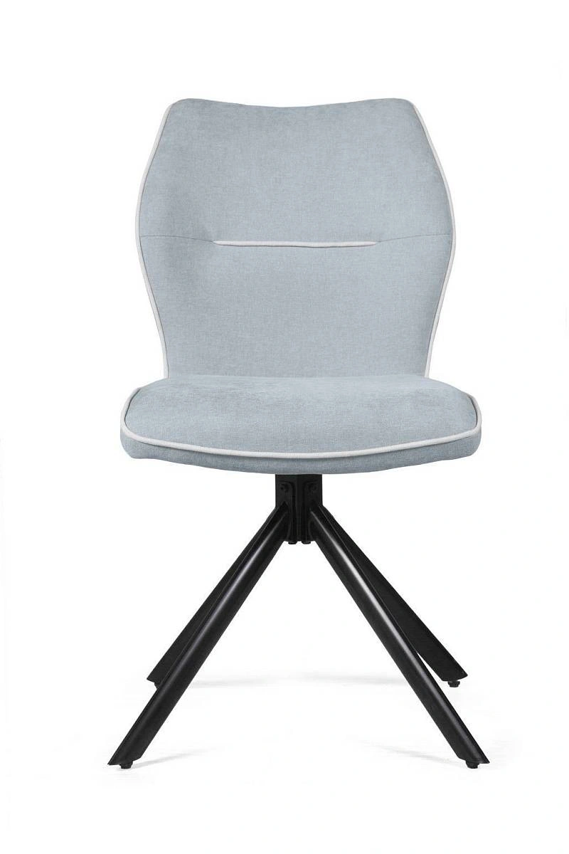 Стул Элвис поворотный 360 PRO, комплект (2шт), шенилл  Puffy sky / опора эллипс фото