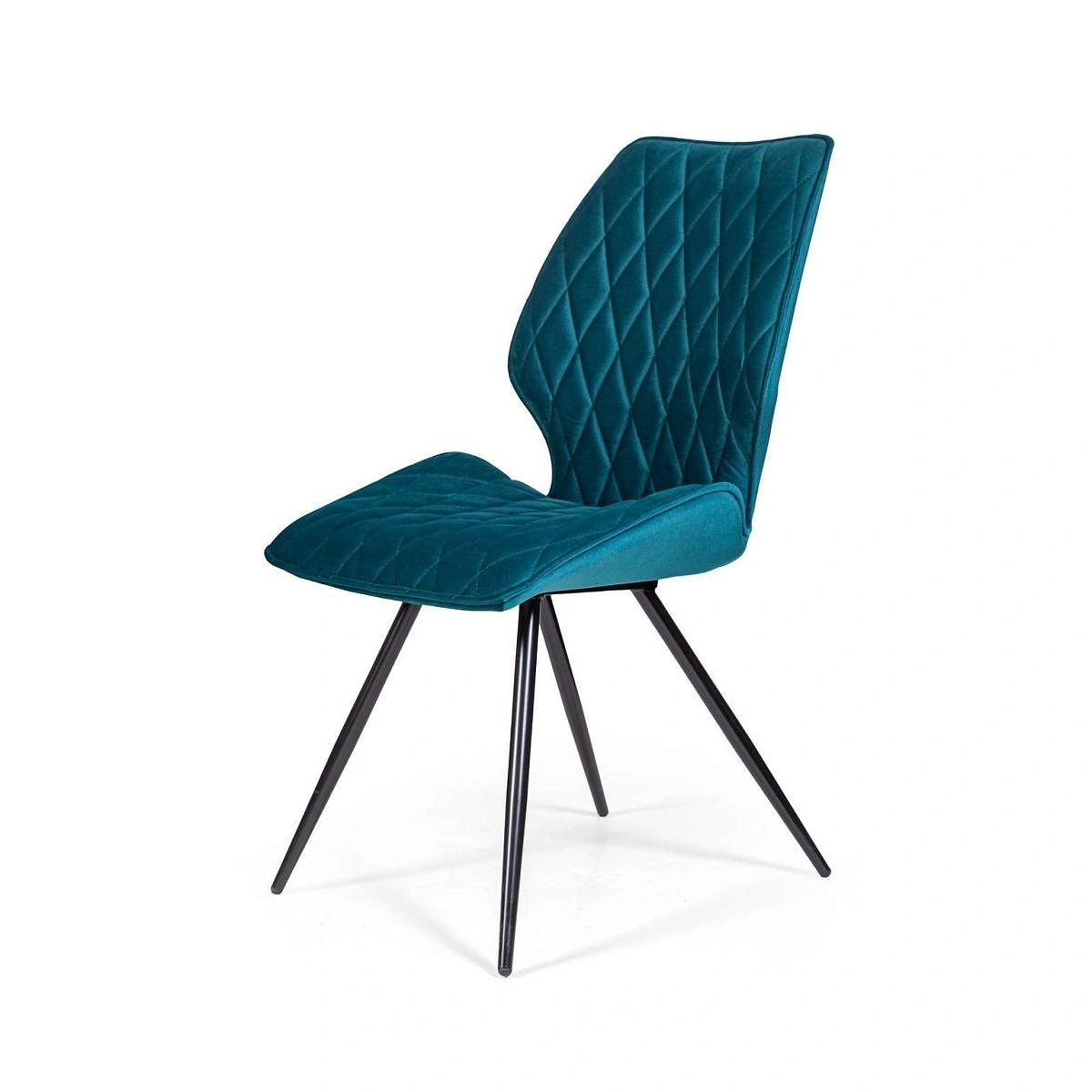 Стул Flash ромб поворотный 360 градусов, бархат изумрудный 87 изображение Стул Flash ромб поворотный 360 градусов, бархат изумрудный 87 фото