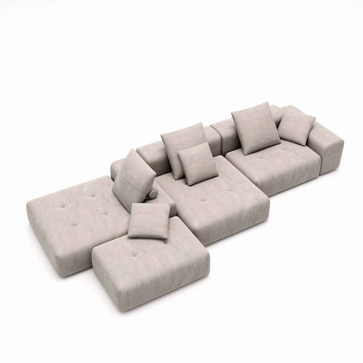 Модульный диван Campo, комплектация 1 изображение Модульный диван Campo, комплектация 1 фото