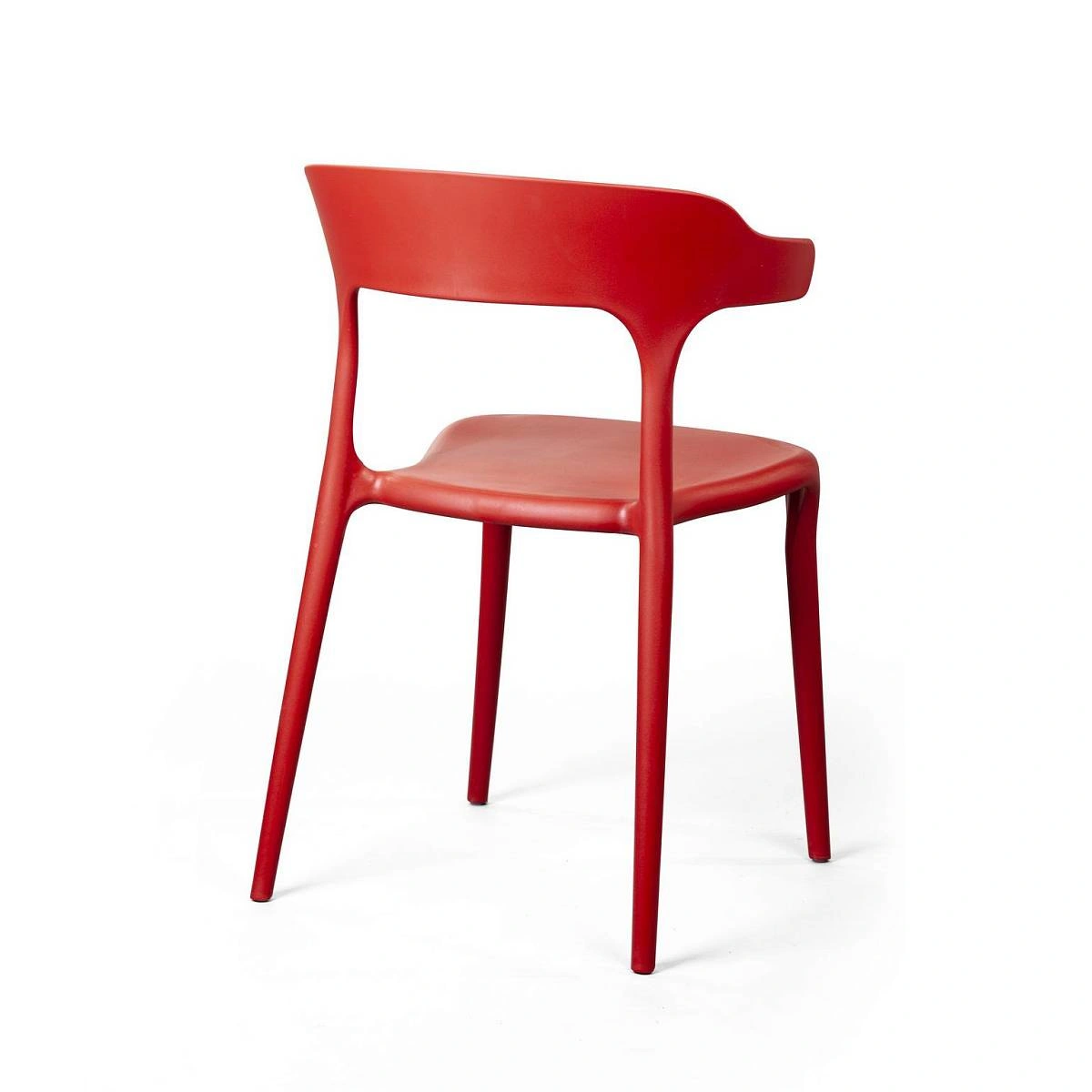 Стул Leo, первичный пластик красный изображение Стул Leo, первичный пластик красный фото